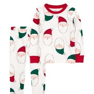 ♥️Carter's Santa Pajamas 12 Months 2 piece set